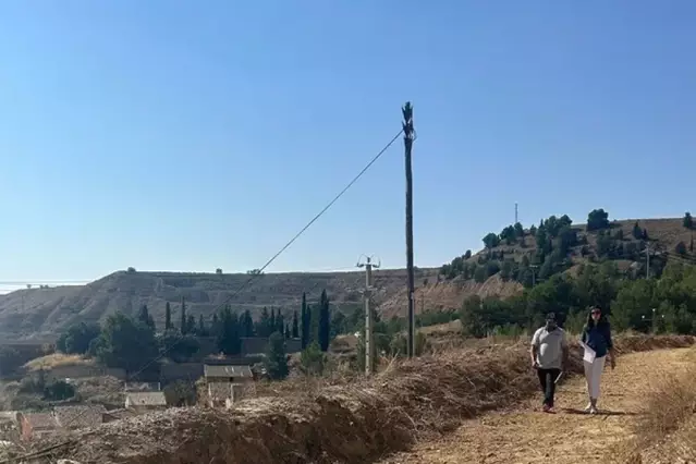 Obres a la Canaleta de la Serra per habilitar un camí verd
