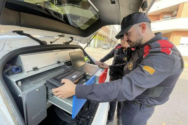 Pla pilot dels Mossos d’Esquadra per formalitzar denúncies in situ amb cinc equips a Lleida