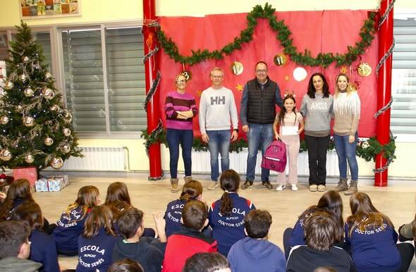 Postal nadalenca amb concurs a Alpicat