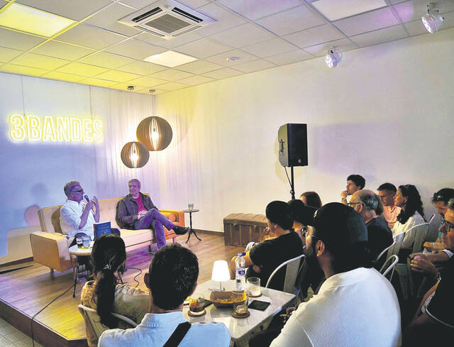 Presentación de la novela ‘L’Antillano’ de Òscar Lalana en Almacelles