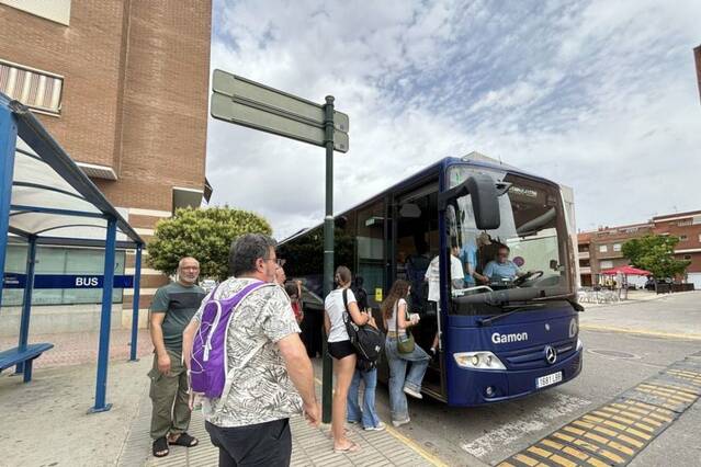 Projecten ampliar el nombre de busos d'Almacelles a Lleida per l’alta demanda
