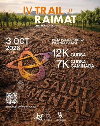 Raimat corre per la salut mental el 3 d’octubre