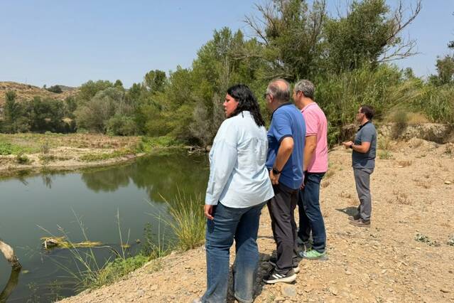 Reconstrueixen el mur de contenció al Sot del Cinca, a Massalcoreig