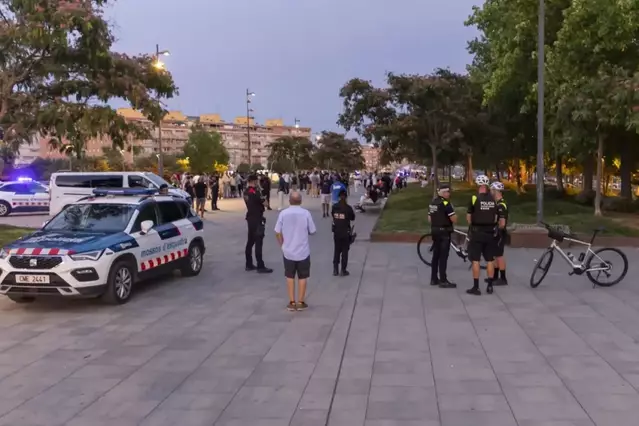 Set detinguts a Lleida en l’operatiu per evitar més aldarulls