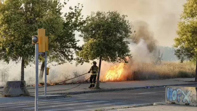 Sufoquen incendis diversos pobles de Lleida