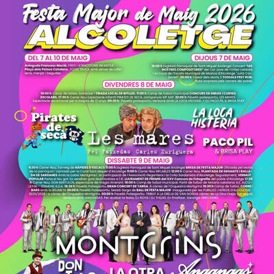 Tot llest per gaudir de la Festa Major d'Alcoletge