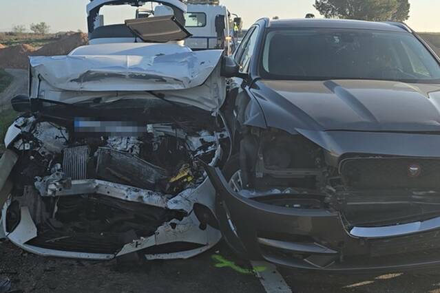 Una dona ferida greu en un accident a Corbins