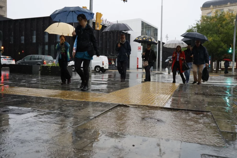 Una pluja molt esperada a Lleida que pal·lia la sequera pluviomètrica: més de 60 litres en punts de Ponent
