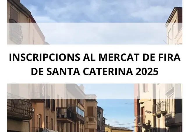 INSCRIPCIONS MERCAT FIRA SANTA CATERINA 2025