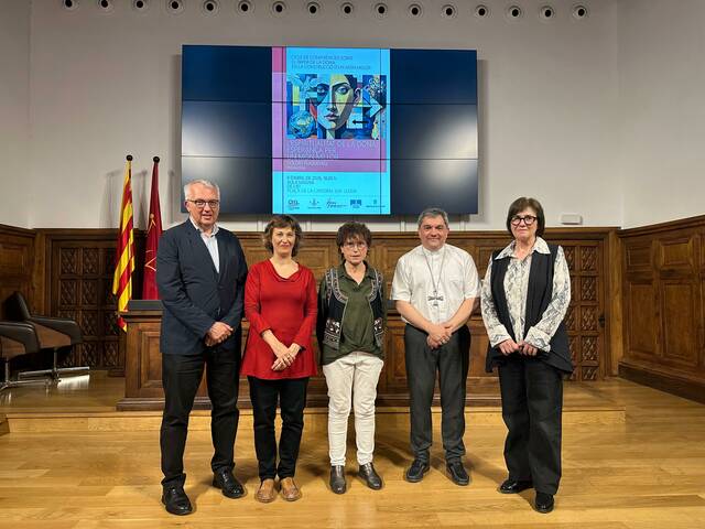 Dolors Puigdevall tanca el cicle de l’IREL ‘El paper de la dona en la construcció d’un món millor’ amb una xerrada sobre l’espiritualitat