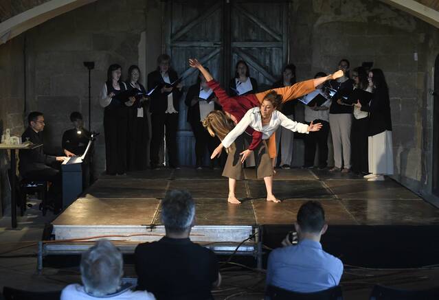 El cicle de l’IEI ‘Sant Jordi i el llenguatge de les arts’ viatja al monestir d’Avinganya amb el Cor Euridice i les seves ‘Ressonàncies’