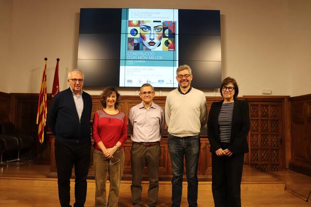 El filòsof Àngel Castiñeira participa a l’IEI en el cicle de conferències sobre el paper de la dona en la construcció d’un món millor