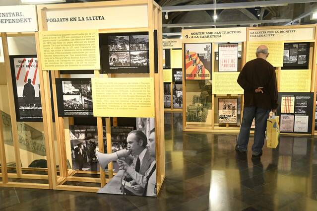 El paper de la pagesia catalana en la lluita contra la dictadura i la recuperació de les llibertats, en una exposició a l’IEI