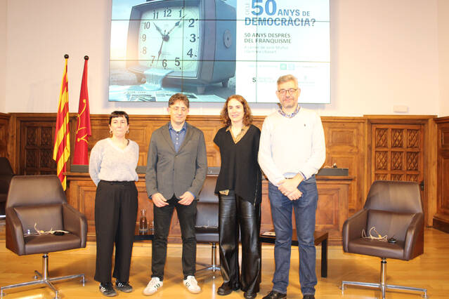 Els politòlegs Jordi Muñoz i Gemma Ubasart posen sobre la taula l’estat de la democràcia i del país, 50 anys després del franquisme