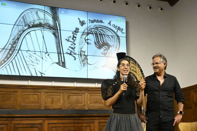 ‘Històries de sorra i arpa’ posa el contrapunt artístic al cicle de l’IEI ‘L’aigua, un diàleg necessari’, que es tanca aquesta setmana
