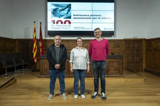 L’IEI homenatja la figura d’Assumpció Català, pionera de l’astronomia a Catalunya