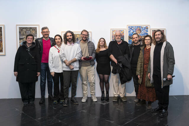 L’IEI inaugura l’exposició dels cinc artistes finalistes de la cinquena Biennal Larva, que es pot visitar a La Gòtika fins al 7 de març