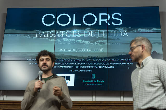 L’IEI projecta ‘Colors’, un llargmetratge de Josep Culleré que recorre el canvi estacional del paisatge lleidatà en els últims vint anys