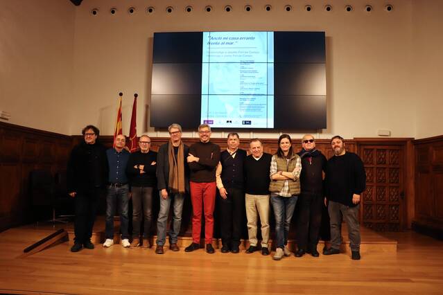 Poetes i escriptors homenatgen Jaume Ferran Camps en una jornada a l’IEI, en el desè aniversari de la seva mort