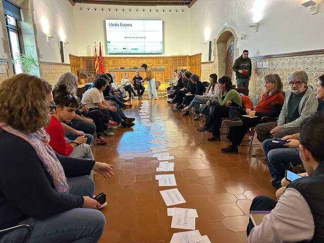 Una setantena de professionals participen en la Jornada Sectorial de Lleida Escena per avançar cap a un futur pla d’acció de les arts escèniques a Ponent, el Pirineu i l’Aran