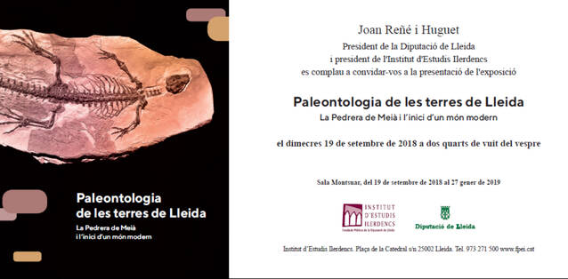 EL FONS PALEONTOLÒGIC DE L’IEI , UNA MOSTRA DEL NOSTRE PASSAT.