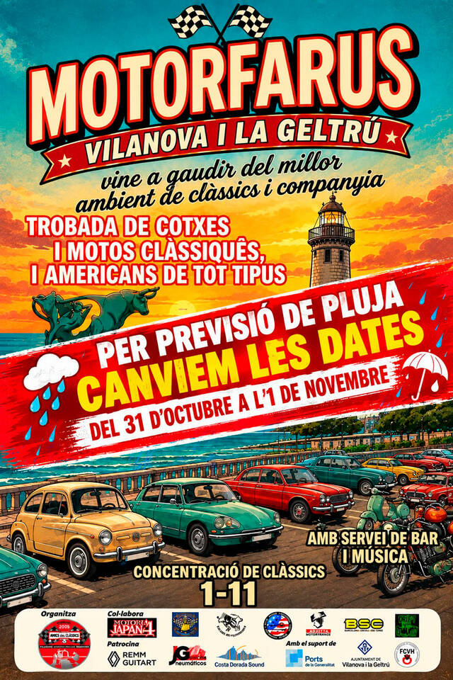 Motorfarus canvia de dates